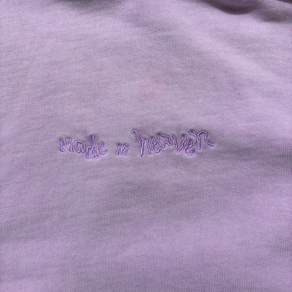 Voight by Valentina made in heaven hoodie pink oversized unisex limited medium - Picture 3 of 6